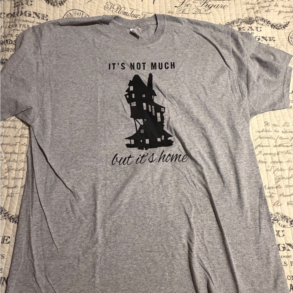 Harry Potter the burrow T-Shirt with Black Print